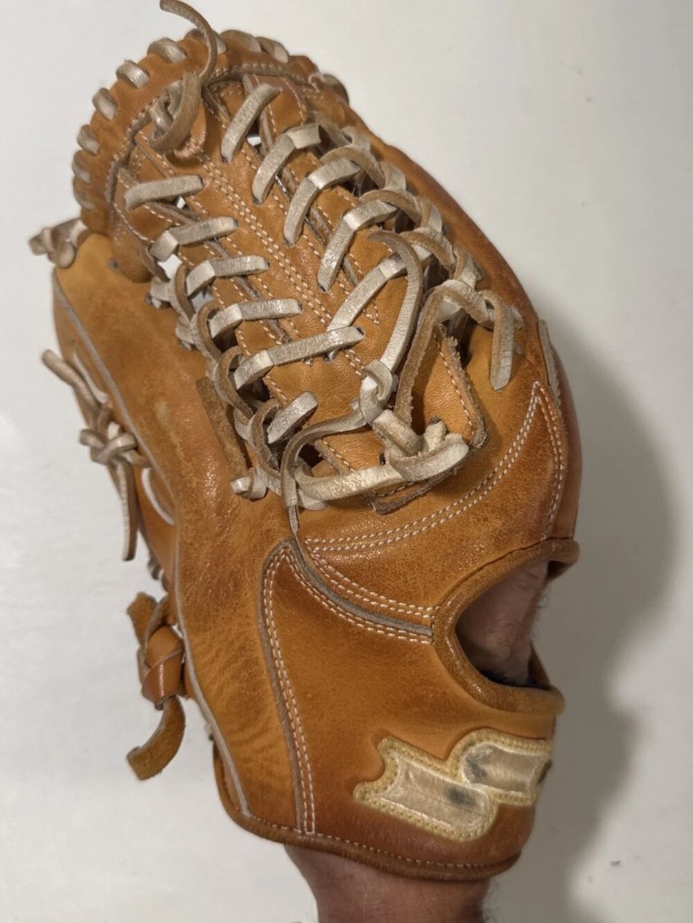 SSK White Line Infielders Baseball Glove Left Hand, Throw 11.75 inch JAPAN